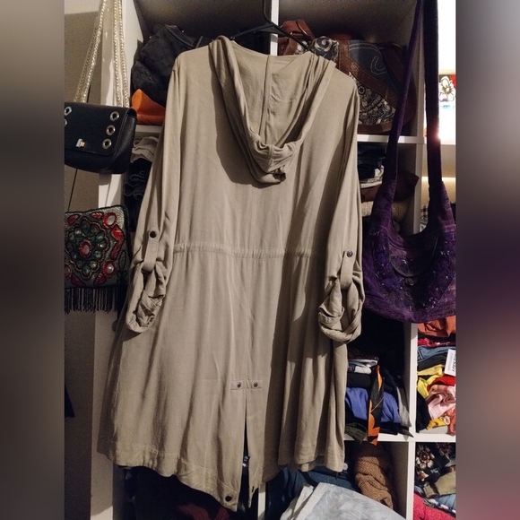 torrid Jackets & Coats Torrid Army Green Size 3 Jacket With Hood